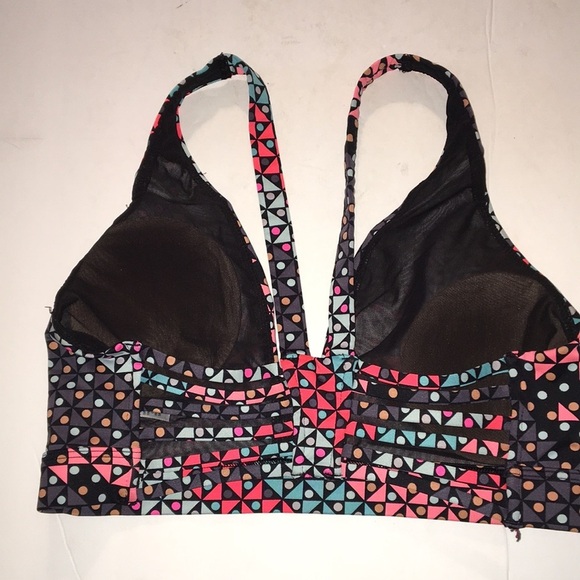 VSX Sport Geometric print Multicolored Sport Bra - Picture 2 of 3